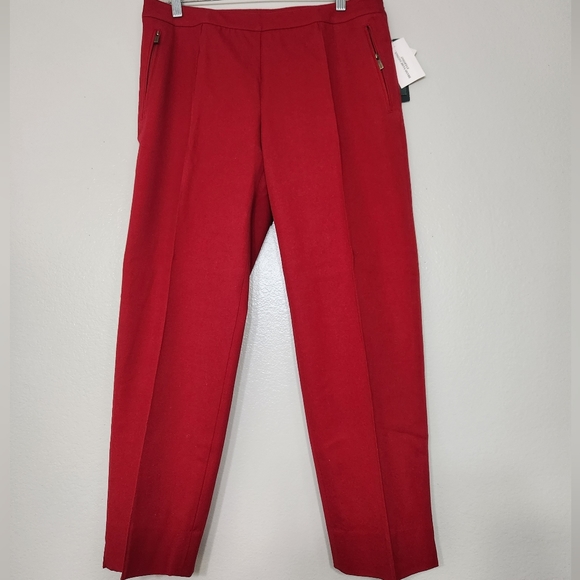 Lauren Ralph Lauren Pants - Lauren Ralph Lauren Stretch St Martin True Red Dress Pants